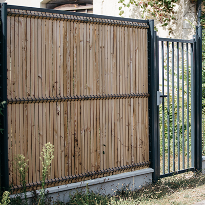 Grillage soudé plastifié en rouleau - Esprit Clôture