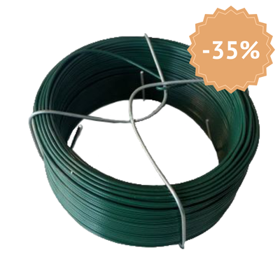Fil d'attache grillage vert